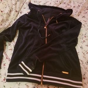 Betsey Johnson velour hoodie